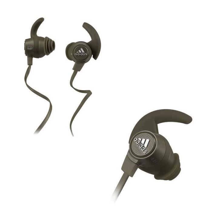Monster Adidas Sport Response Noir - intra-auriculaires sportifs lavables avec télécommande et micro (ref : 137020-00) - Cdiscount Son Photo
