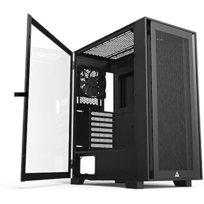 Boîtier ATX - MONTECH - AIR 1000 Lite - Noir - 3 ventilateurs 120 mm - Panneau en verre