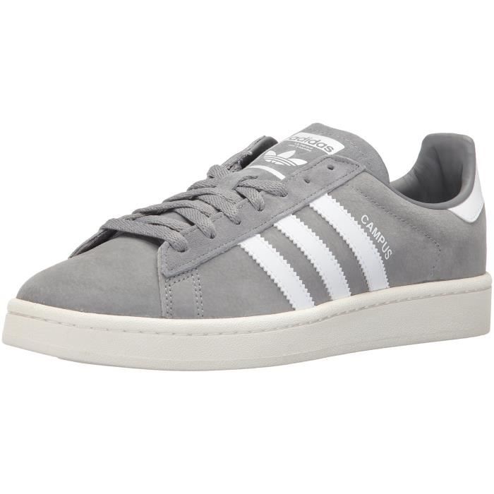Adidas Originals Campus Sneakers UGHM9 Taille-42 1-2 Gris - Achat / Vente basket - Cdiscount