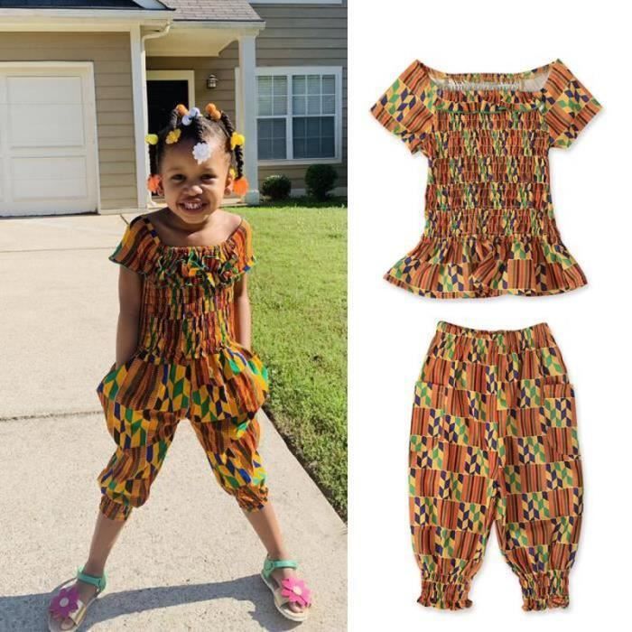 ENSEMBLE DE VETEMENTS 1 6 Ans B b Enfant Fille 2 PCS Ensemble de