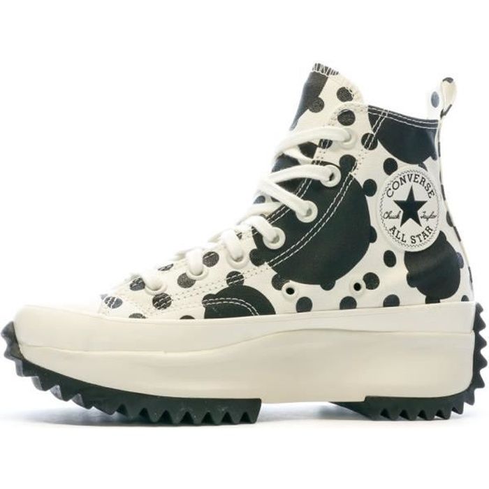 Baskets Noires Blanches Femme Converse Run Star Hike Blanc