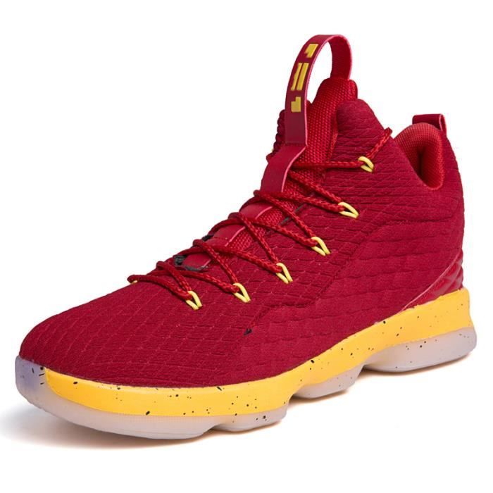 chaussure rouge basket