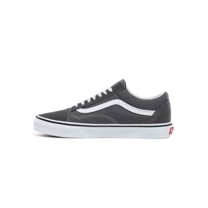 Vans deals cuir gris