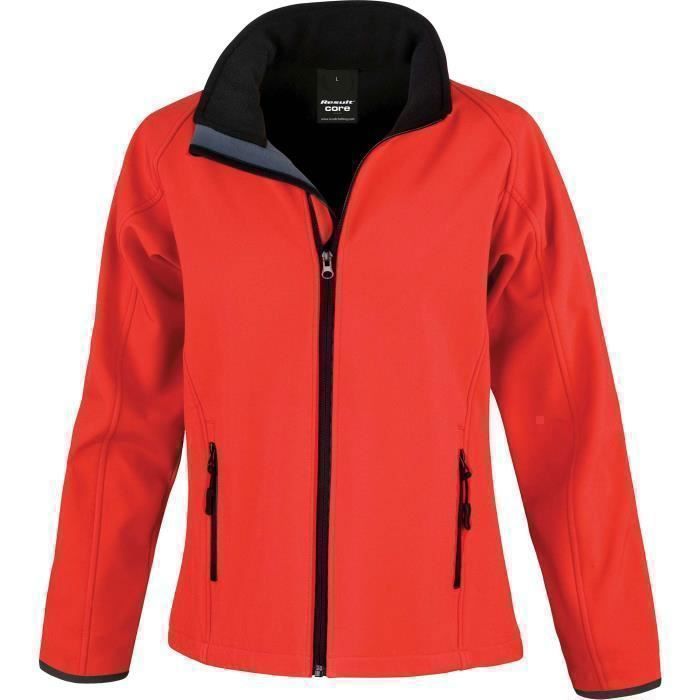 Veste Softshell Result - Homme - Coupe-vent, Respirante Et Déperlante - Norme Haute Visibilité EN ISO 20471 - Fabriquée En Polyester Recyclé - 11
