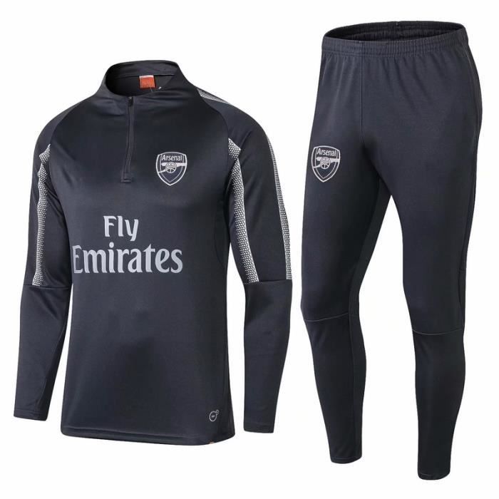 Survetement Training Arsenal 2018 2019 Maillot de Foot Football Soccer Pas Cher Maillot d Entrainement pour Homme Cdiscount Sport
