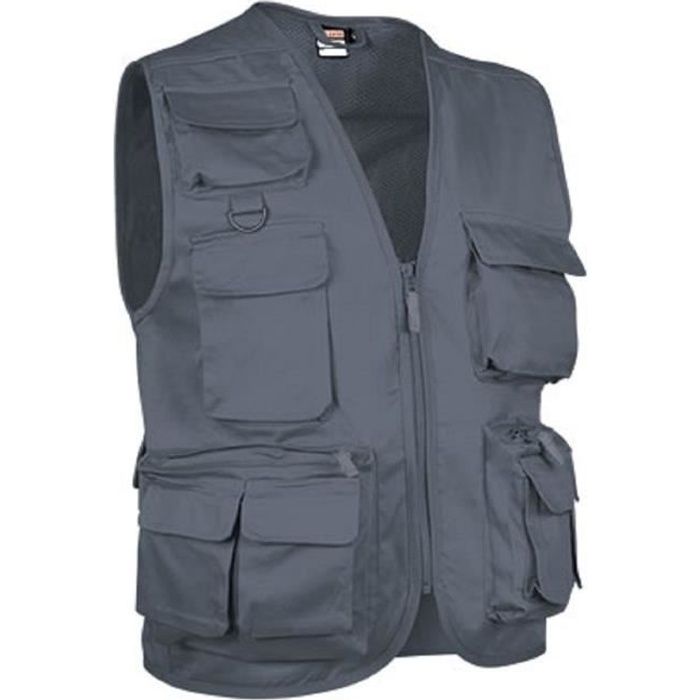 Gilet reporter multipoches outlet