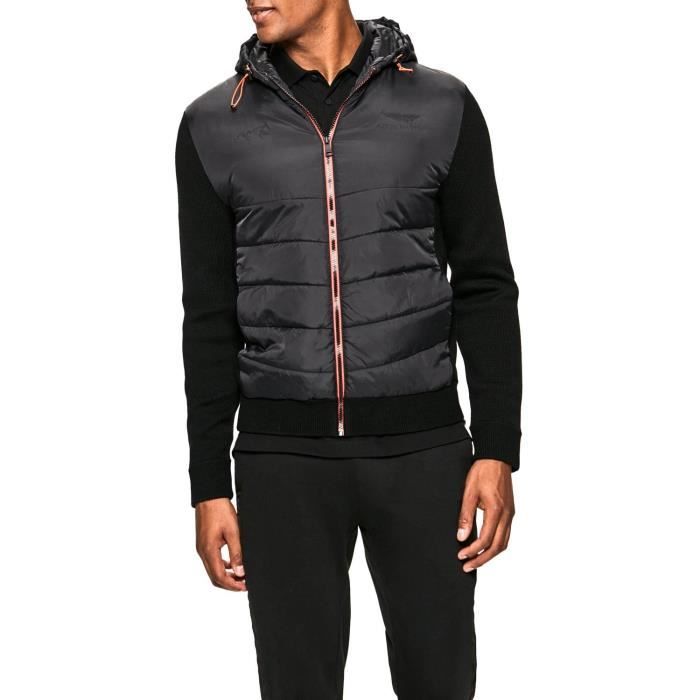 Veste Hackett Hybrid Lana et Nylon pour Homme