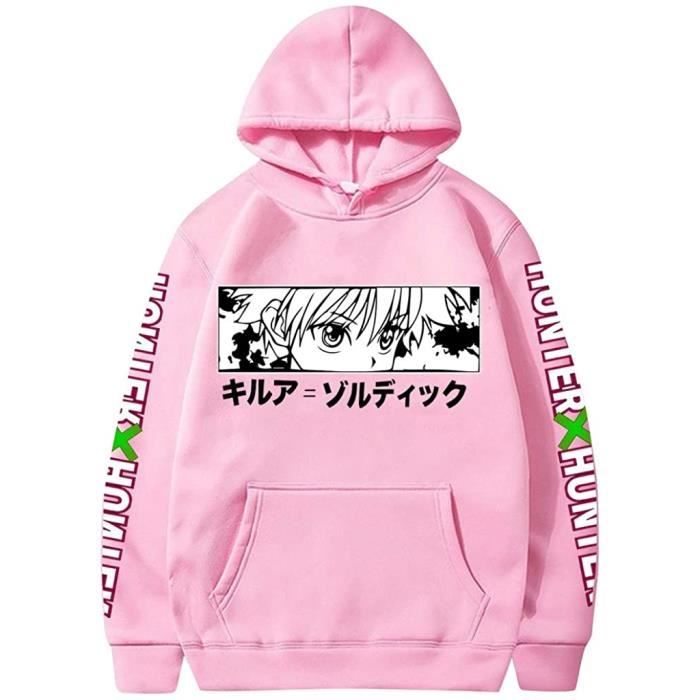 Minetom Pull Hunter x Hunter Gon et Killua Gar on Fille Femme