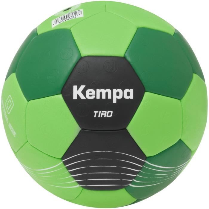 Ballon Kempa Trio - vert fluo/noir - Taille 0