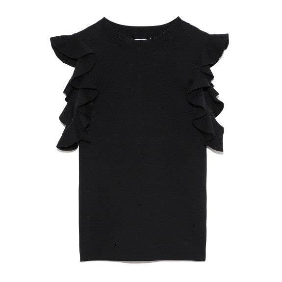 T-shirt Manches Longues Fille - Imprimé Paillettes - Coton/polyester Stretch - Pour 3-14 Ans - Printemps/automne - 6