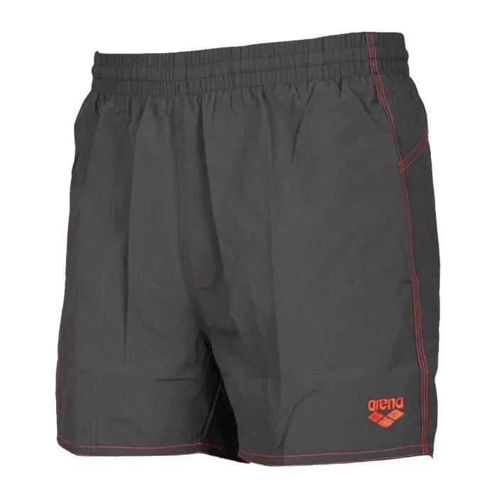 Short De Bain Homme Burnside SUBCULTURE, Noir Et Gris Rayé, Taille 32 - Occasion Très Bon état