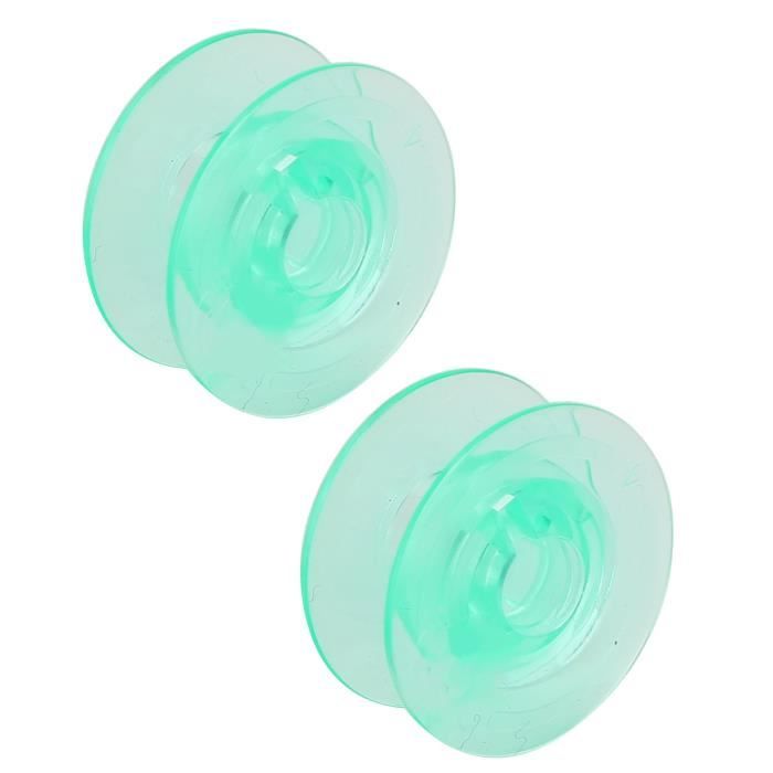 Lot De 25 Bobines En Plastique Transparent Pour Machine à Coudre - Universelles (Brother, Singer, Janome…)