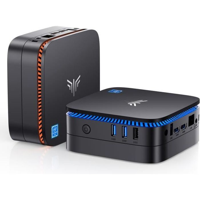 NiPoGi - Mini PC - Windows 11 Pro Intel Celeron N5105 - 8Go DDR4 - 256Go  Rom - 4K UHD - Double WiFi - Gigabit Ethernet - HDMI - Cdiscount  Informatique