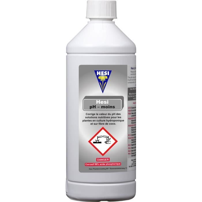 Hesi Ph Moins 1 Litre Achat Vente Traitement De L Eau Hesi Ph Moins 1 Litre Cdiscount