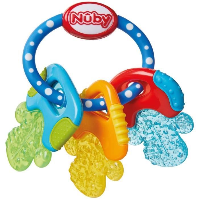 Photo de nuby-clefs-de-dentition-refrigerante-bleu-3-mois