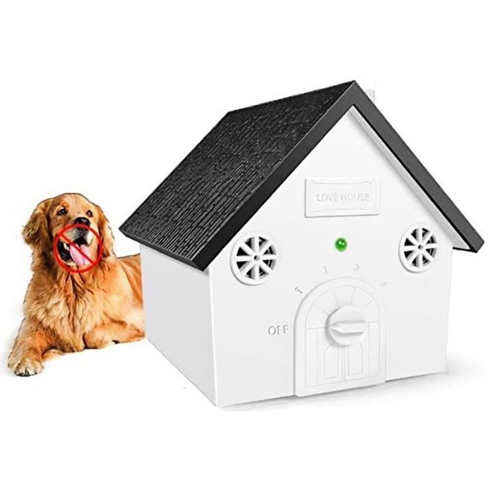 Meilleurs prix pour ONEVER Dispositif Anti-Aboiement Extérieur Pour Chien Contrôle Par Ultrasons Des Aboiements Petit Moyen Grand Dissuasant Les