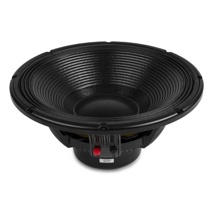 Haut-parleur de grave Power Dynamics PD15NW - 1600W max - Noir