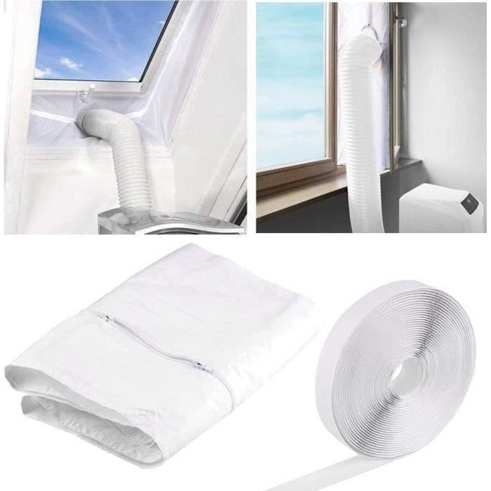 Kit D'isolation Pour Fenêtre De Climatiseur Mobile - 400 Cm De Long, Universel, Neuf