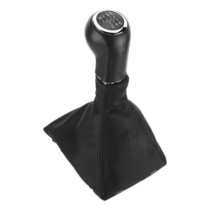 Pommeau Levier Vitesses 6 Vitesses - Pour Opel Zafira B 2005-2010 | Cuir Et ABS, Design Ergonomique