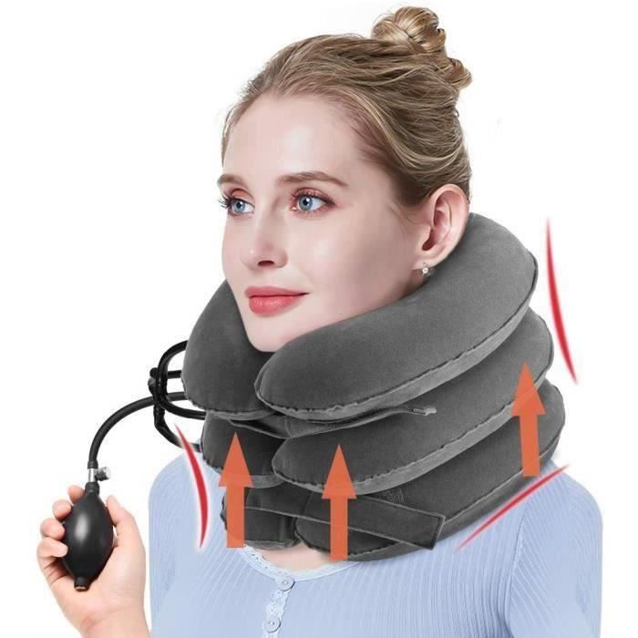 Coussin Masseur Cervical RestCloud - Correcteur De Posture Pour Nuque Et épaules - Détente Assurée