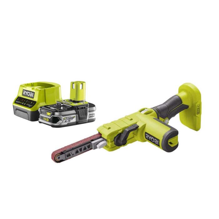 RYOBI 18V vitesse de la bande 260 630 /min bande 13 x 457 mm Livrée avec 3 bandes de ponçage R18PF 0 - vue 4