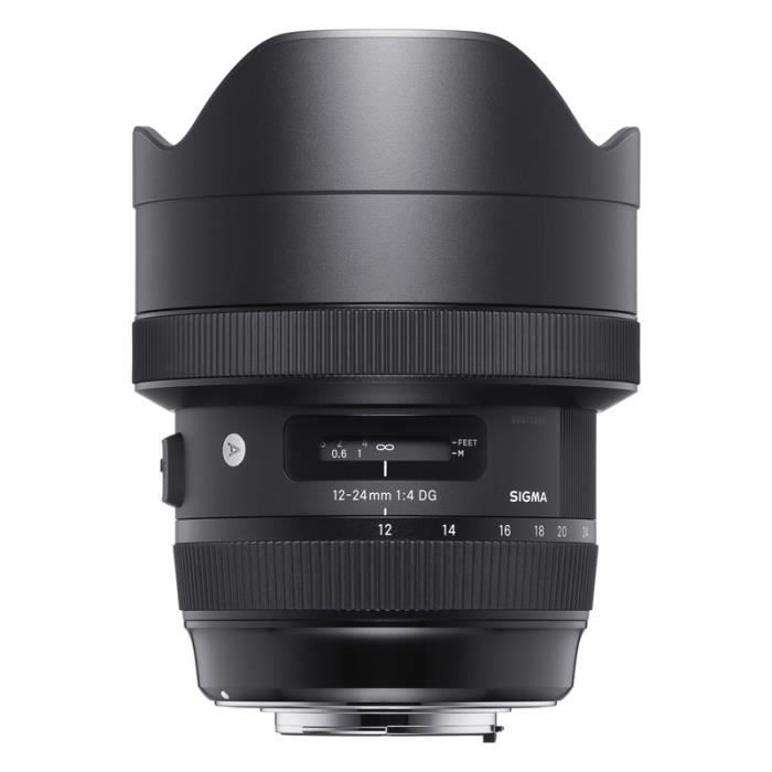 Objectif SIGMA 12-24 mm f/4 DG HSM ART pour Nikon - Zoom ultra grand angle - Qualité d'image remarquable