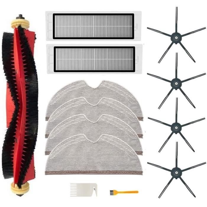Kit Accessoires De Rechange Pour Aspirateur Robot Xiaomi Roborock S5 Max, S50, S51, S55, S6