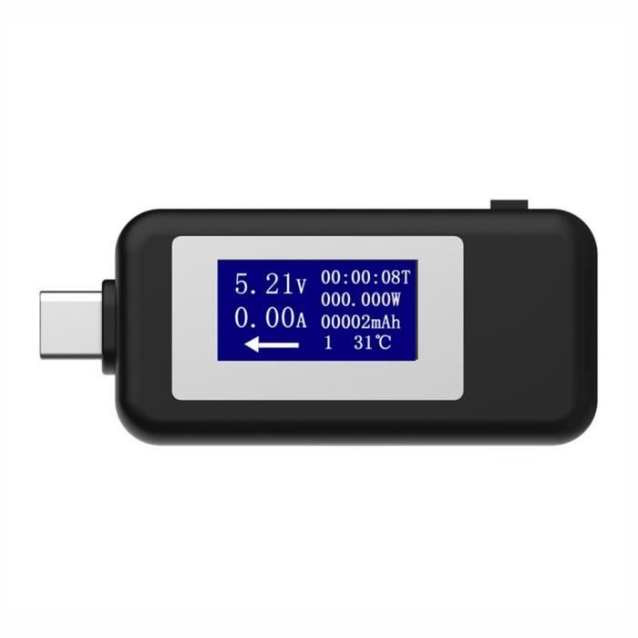 YOSOO Testeur d'alimentation USB Voltmètre USB, Testeur USB Voltmètre