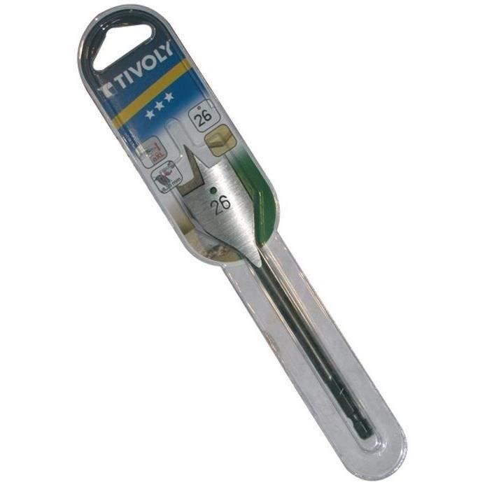 Mèche - bois plate - D: 26 mm