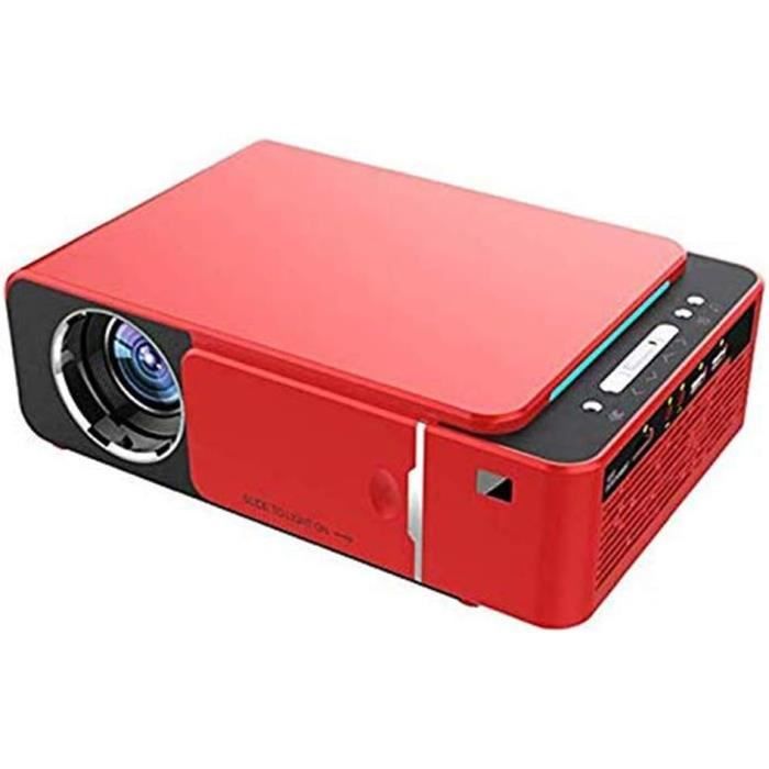 Vidéo Projecteur, 1080P Mini Projecteur Vidéo 3800 Lumen Vidéo