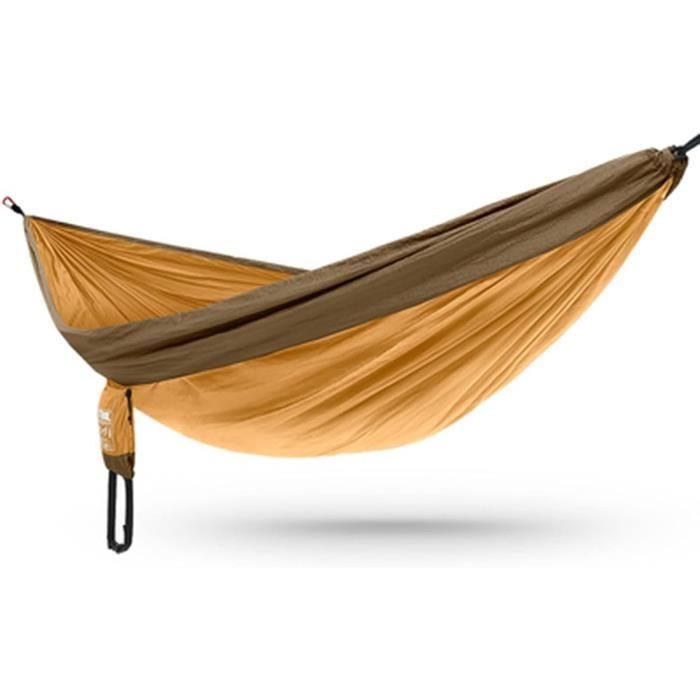 Hamac De Voyage Ultra Léger – 1 Personne, 180 Kg Max – Avec Sangles Et Mousquetons – Camping