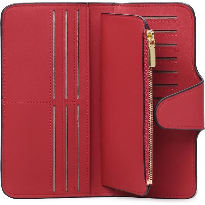 Portefeuille En Cuir Véritable, Petit Portefeuille Pour Femme Et Homme