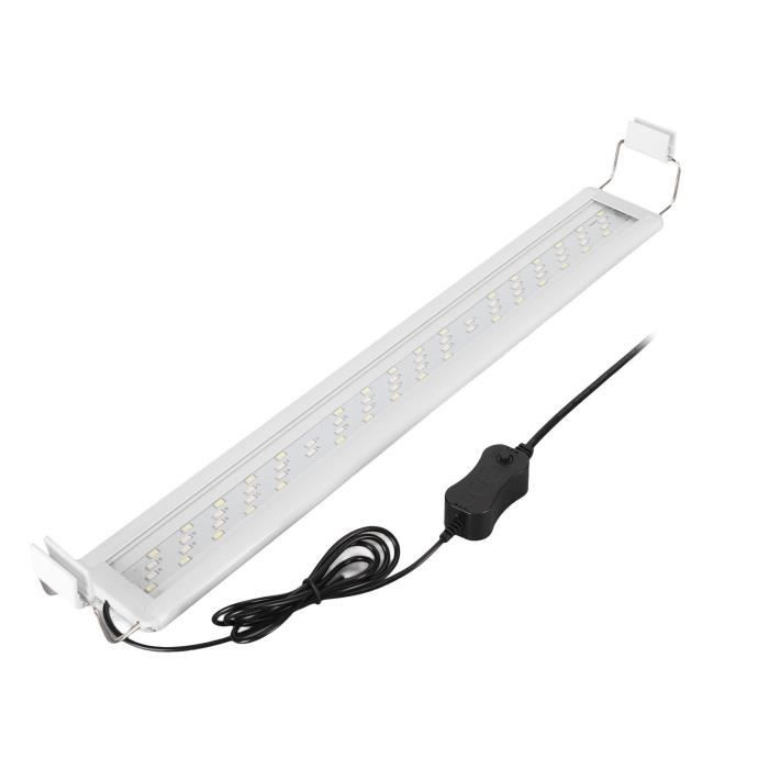 Meilleurs prix pour Lampe d'aquarium à LED VGEBY - Lumière pour Aquarium 48cm - Rouge, vert, bleu et blanc - 50-150 litres