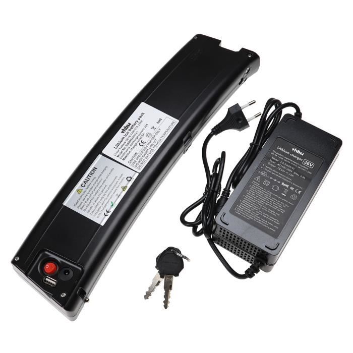 vhbw Batterie compatible avec Oyama CX E8D Folding Electric Bike v lo lectrique 8 7Ah 36V Li ion noir chargeur