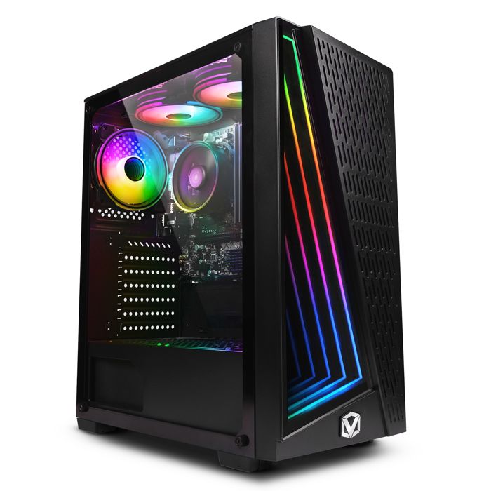 Vibox I-5 PC Gamer – Quad Core AMD Ryzen 3200G – Radeon Vega 8 – 16Go RAM – 480Go SSD – Win11 – WiFi