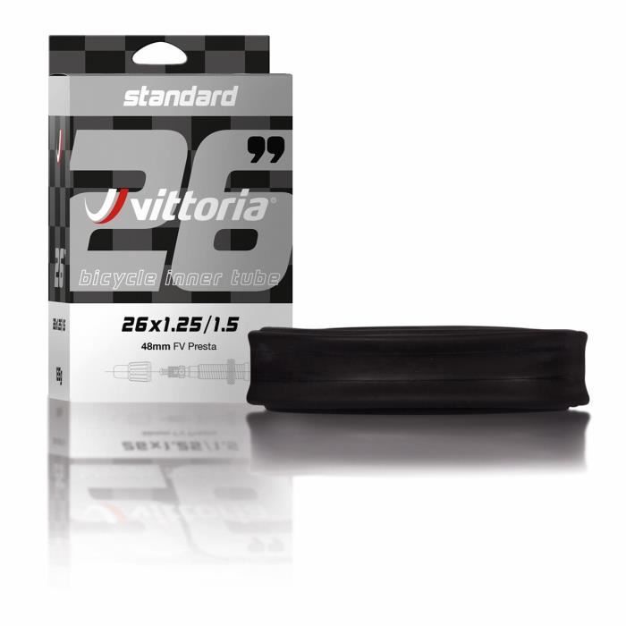 HUTCHINSON Chambre à Air VTT Standard 29x1.90-2.35 – Valve Schrader 48 Mm, Épaisseur 0.9 Mm – Résistance Anti-Crevaison