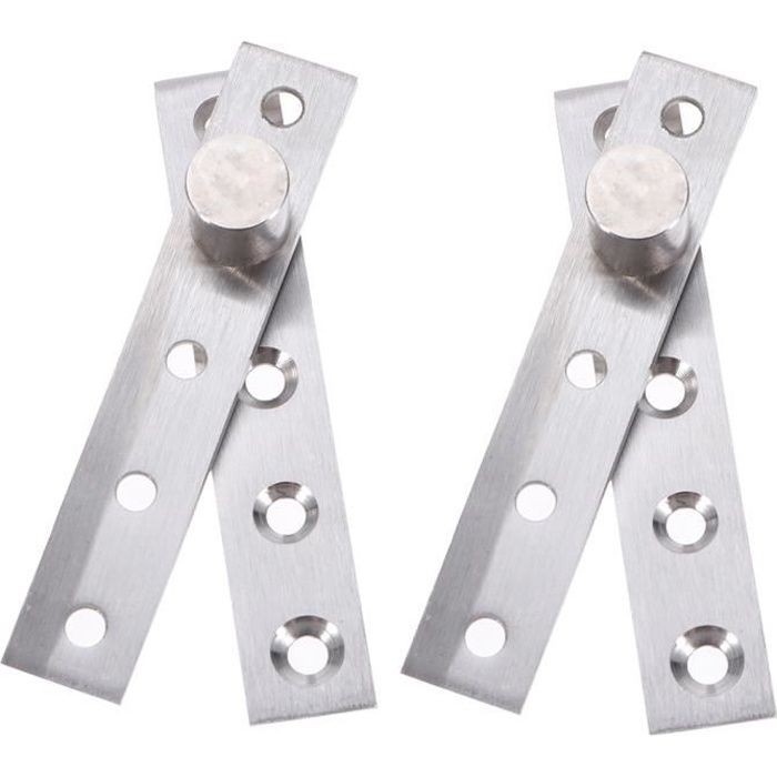2pcs Rotation A 360 Degres Charniere De Porte Invisible Charnieres De Pivot De Charniere Fiche Paumelle D Ameublement Pivot Achat Vente Charniere Paumelle 2pcs Rotation A 360 Degres Cdiscount