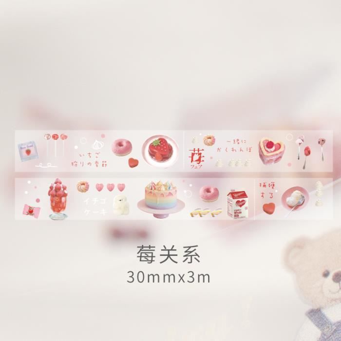 Craspire 12 Styles Animaux Ruban De Masquage Ruban De Journal