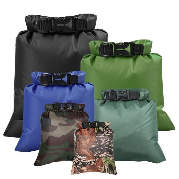 SAC ETANCHE Set 2 6pcs Lot de 6 sacs tanches pour activit s en