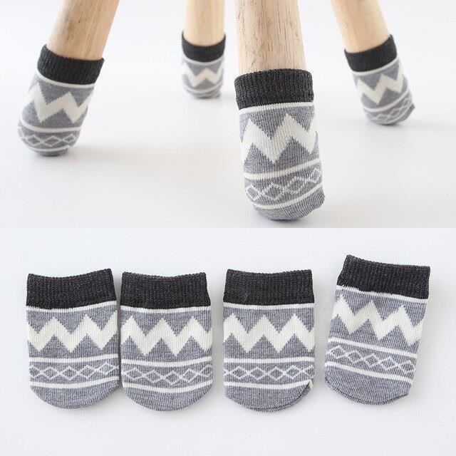 Lot De 4 Protections De Pieds De Chaise Pour Sols En Bois Dur Et Pieds