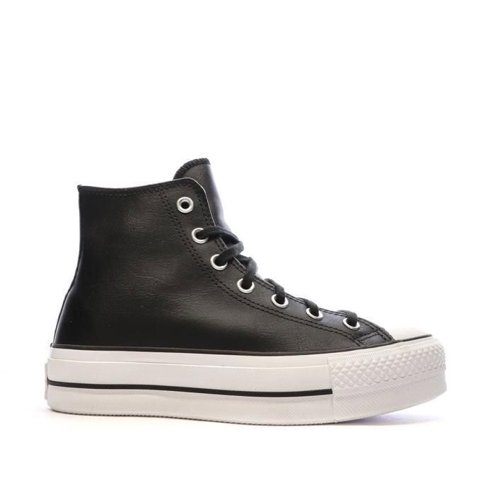 Converse cuir grise homme online