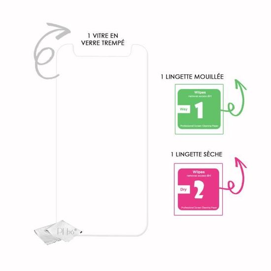 Film Protection Verre Trempé 9H Pour Logicom Xtrem 650 - Lot De 2, Ultra Clair, Anti-rayures, Installation Facile