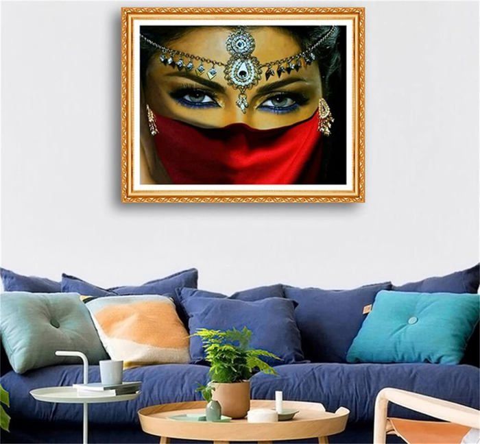 Diamante quadrato 40x50cm square diamond painting adulti teschio cranio skull fai da te creativo tele per dipingere grandi dimensioni ricamo quadrato strass puzzle con perline decorazione da parete