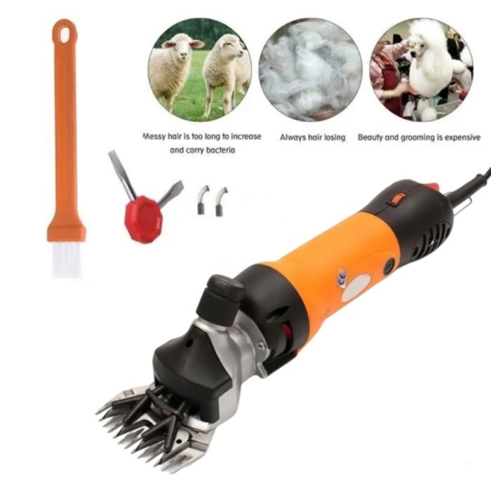 Tondeuse à Moutons Professionnelle 900W - 2800 Tr/min, 6 Vitesses, Pour Moutons, Chèvres, Alpagas