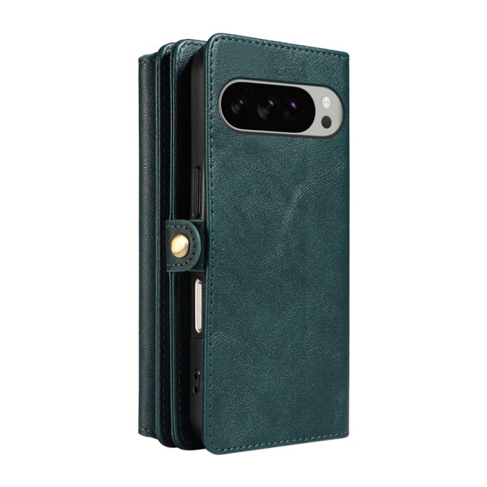 Étui Portefeuille En Cuir Premium Pour Google Pixel 10 Pro / XL Et Modèles Antérieurs - RFID - Multicolore - Protection Anti-choc