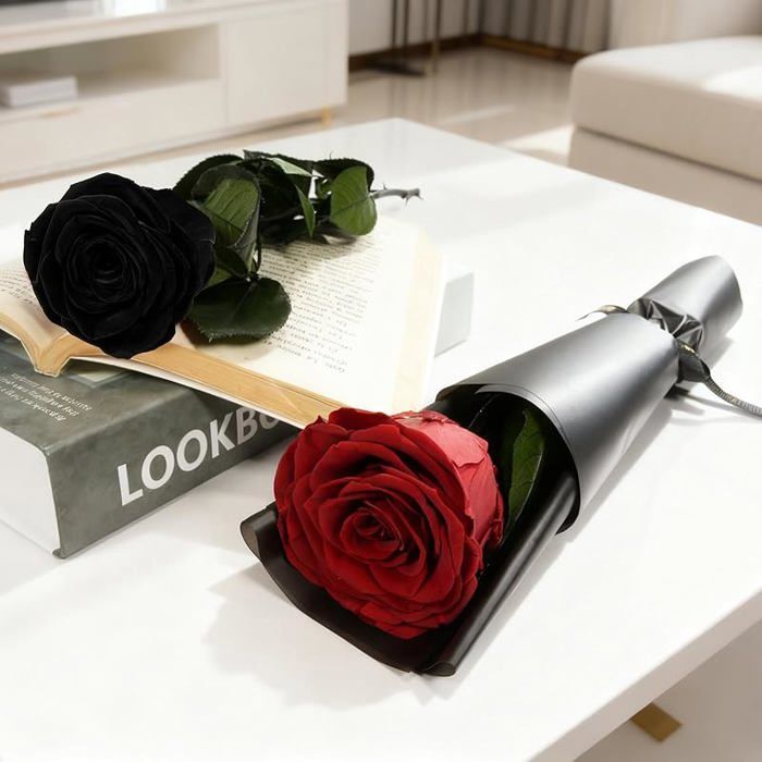 Rose Naturelle Stabilisée Amorosa De Verdissimo - Idée Cadeau élégante