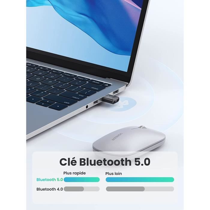 Clé Adaptateur Bluetooth 5.0, USB Bluetooth CSR pour TV PC - Cdiscount  Informatique