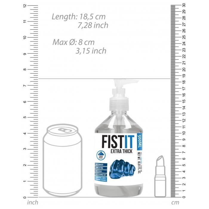 Lubrifiant Intime à Base D'Eau Fist It 1 Litre - Neutre Sans Parfum - Neuf - Fabriqué En Italie
