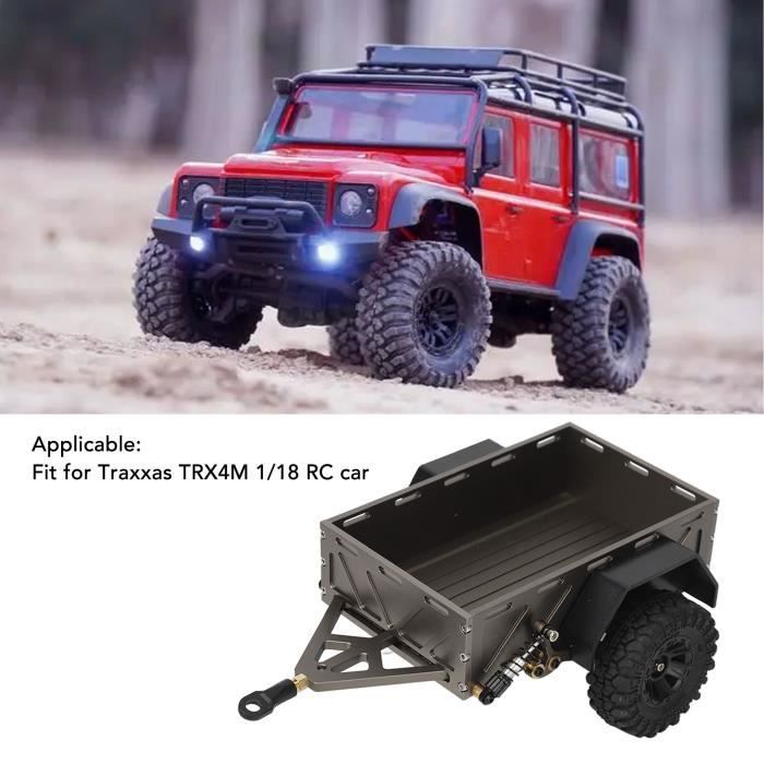 Accessoires de Pièces de Rechange de Voiture RC de Remorque Télécommandée pour Voiture P06 Unimog RC(Vert Accessoires de Pièces de Rechange de Voiture RC de Remorque Télécommandée pour Voiture P06 Unimog RC(Vert