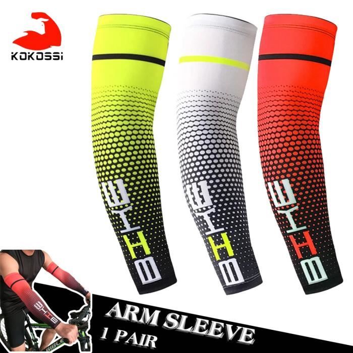 Manchon De Compression BCG Baseball - Bleu/Rouge/Gris/Noir - Taille Unique Adulte